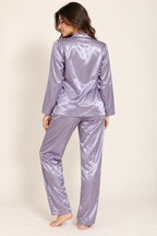 Satin Personalise Pocket Pj Set  | Prepaid Orders Only