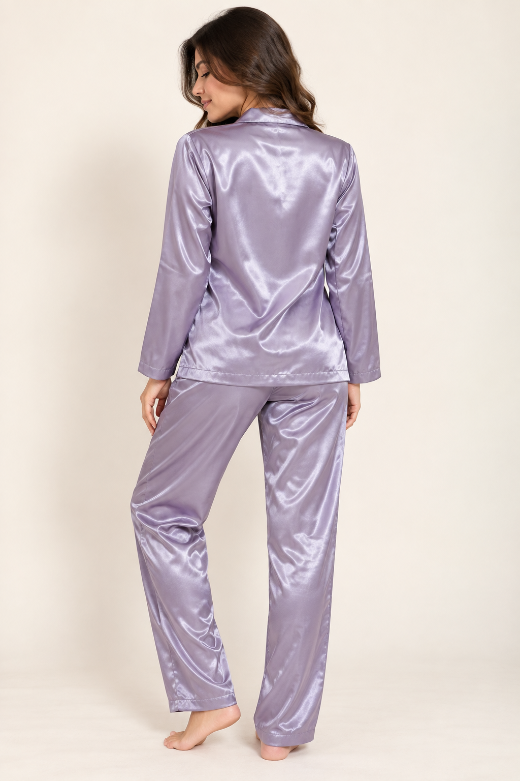 Satin Personalise Pocket Pj Set  | Prepaid Orders Only