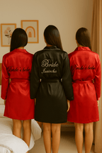 2 Bridesmaid + 1 Bride Robes for Bachelorette E-2 | Prepaid Orders Only - Comfy Nights