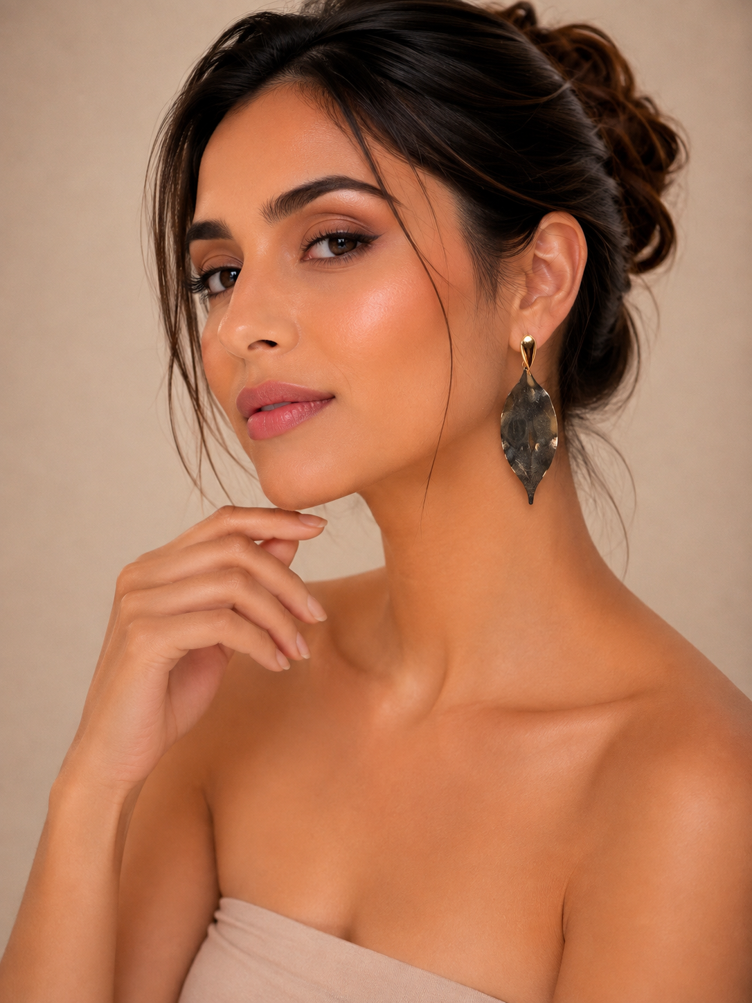 Gold Leaves Earrings