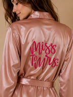 Miss to Mrs Personalise Robe