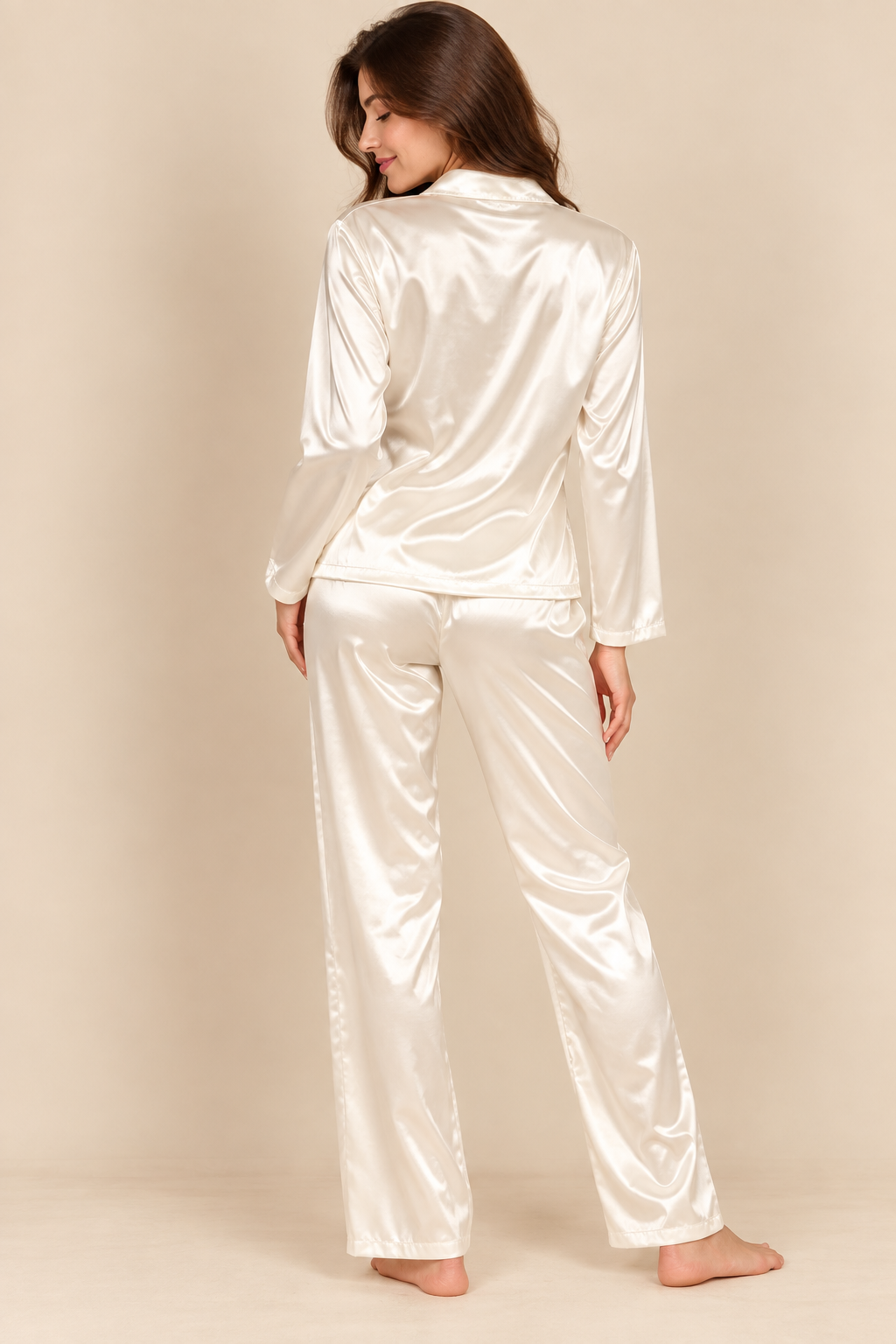 Satin Personalise Pocket Pj Set  | Prepaid Orders Only