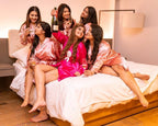 7 Bridesmaid + 1 Bride Robes for Bachelorette | Prepaid Orders Only - Comfy Nights