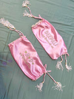 Load image into Gallery viewer, Handworked Baby Pink Chooda Cover   | Prepaid Orders Only
