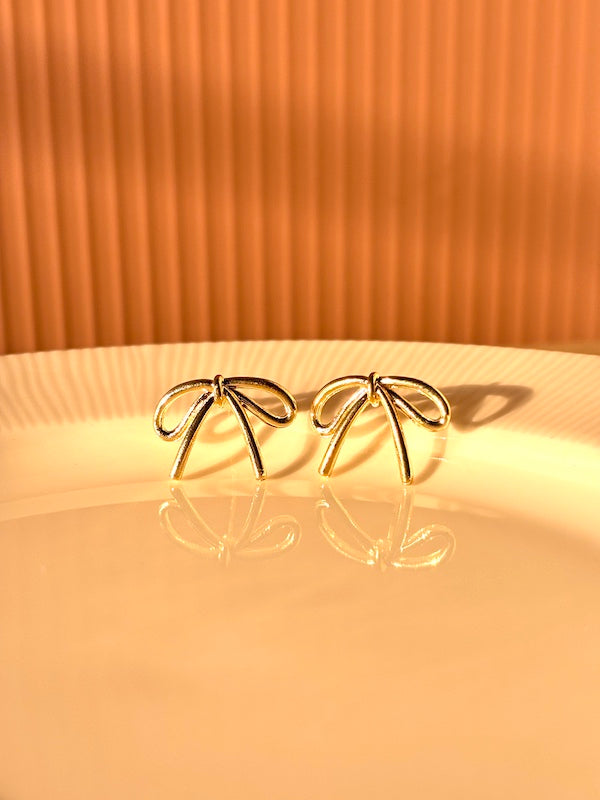 Dainty Bow Earrings