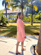 Rose Pink Personalise Robe  | Prepaid Orders Only