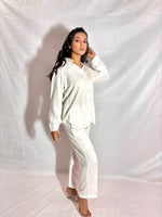 Load image into Gallery viewer, Women in White Co-Ord Set
