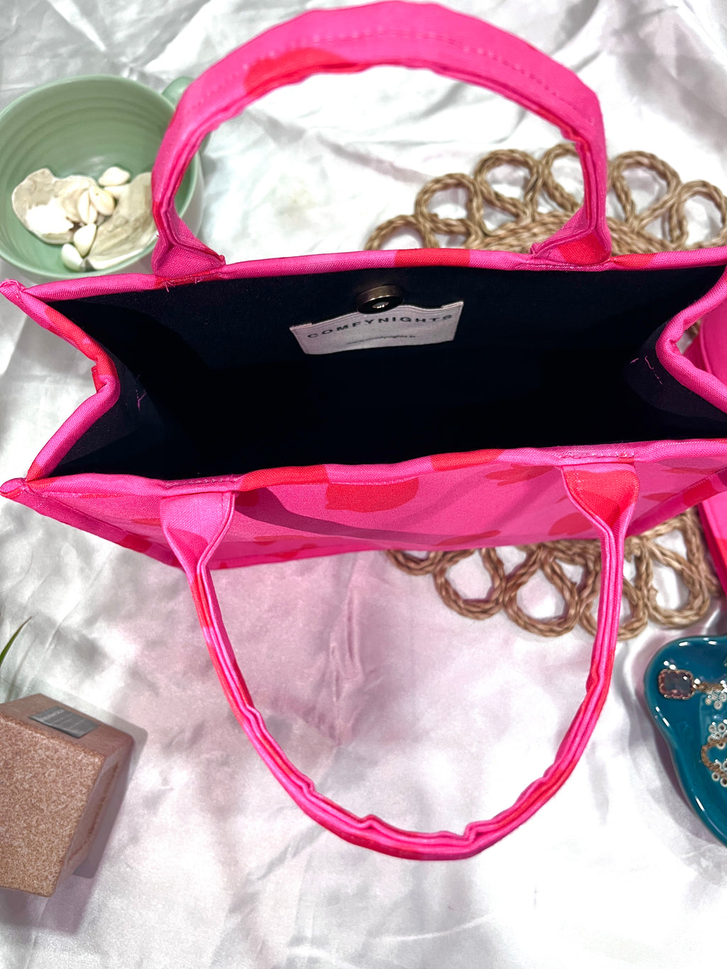 Rose Petals Mini Hand Bag