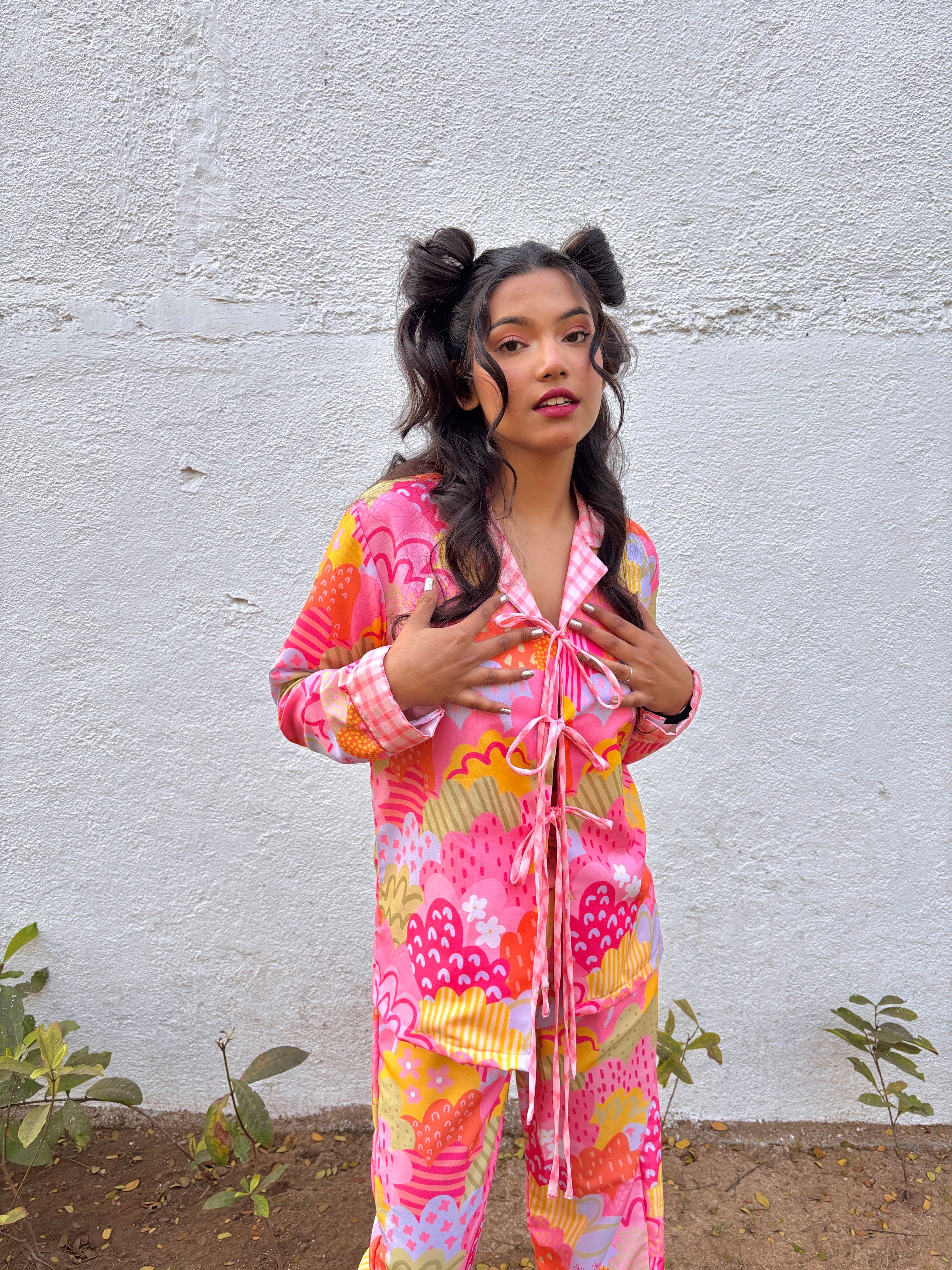 Candy Clouds Pj Set