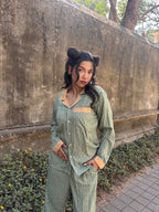 Olive Dots Sleepwear