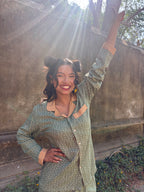 Olive Dots Sleepwear