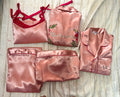 Magenta Pink / Rose Gold 5 Pieces Hamper for Bride  | Prepaid Orders Only