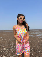 Multi dots Personalise Robe Set  | Prepaid Orders Only