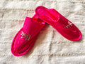 Magenta Bride Slippers | Prepaid Orders Only