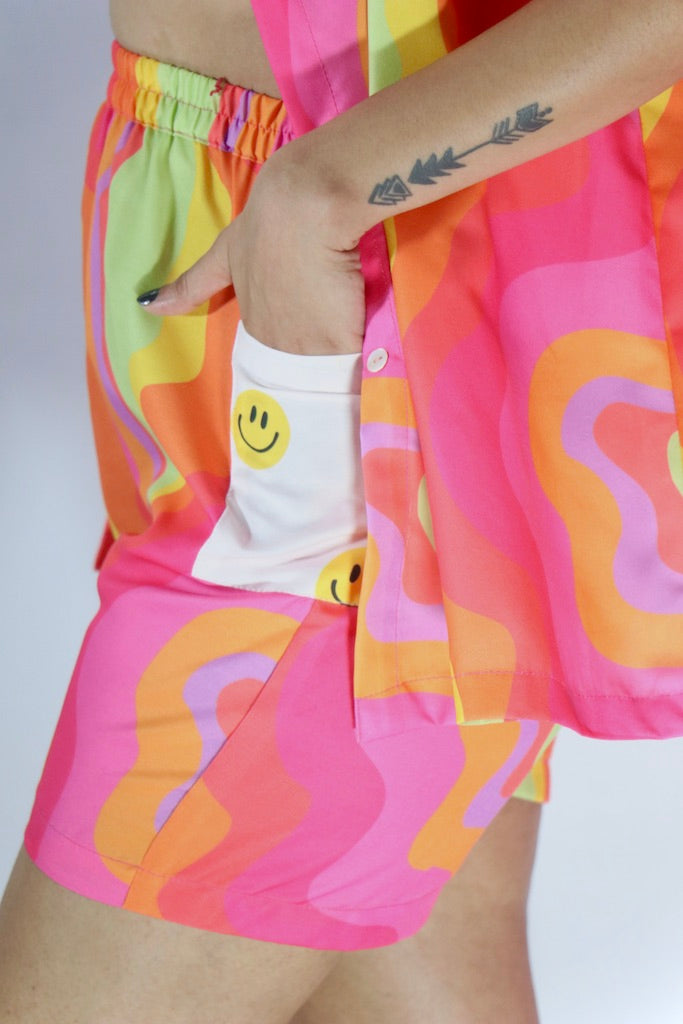Summer Smiley Co-Ord Set