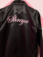 Load image into Gallery viewer, Personalised Black Satin Pj Set | Prepaid Orders Only
