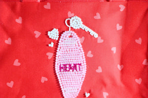 Keys to Heart Mini Hand Bag