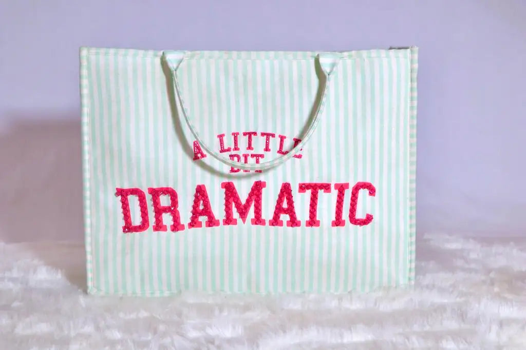 A Little bit Dramatic Tote Bag - Comfy Nights
