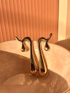 Artistry in Gold Earrings - Comfy Nights