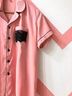 Baby Pink Lace Pj Set - Comfy Nights