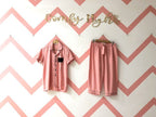 Baby Pink Lace Pj Set - Comfy Nights