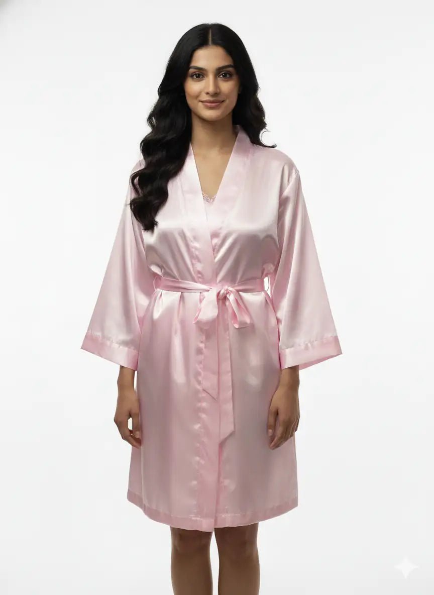 Baby Pink Personalise Robe | Prepaid Orders Only - Comfy Nights