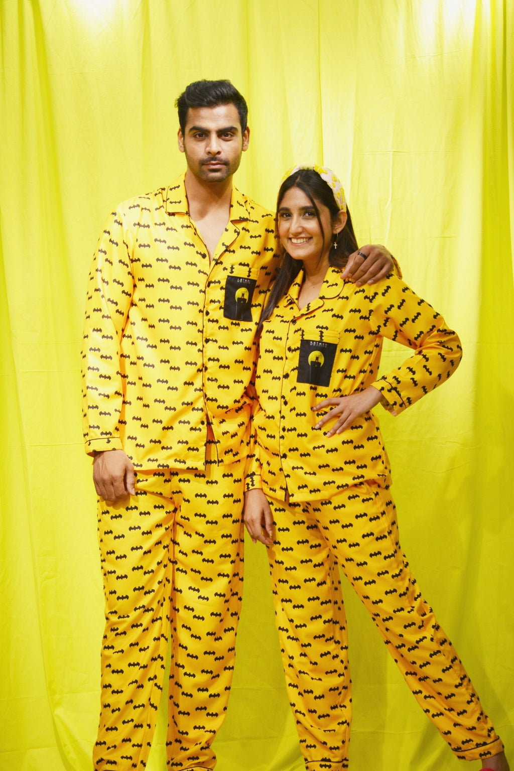 Bat Man Couple Pj Set - Comfy Nights