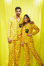 Bat Man Couple Pj Set - Comfy Nights