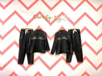 Black Satin Couple Set | Prepaid Orders Only - Comfy Nights
