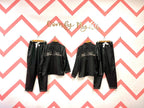 Black Satin Couple Set | Prepaid Orders Only - Comfy Nights