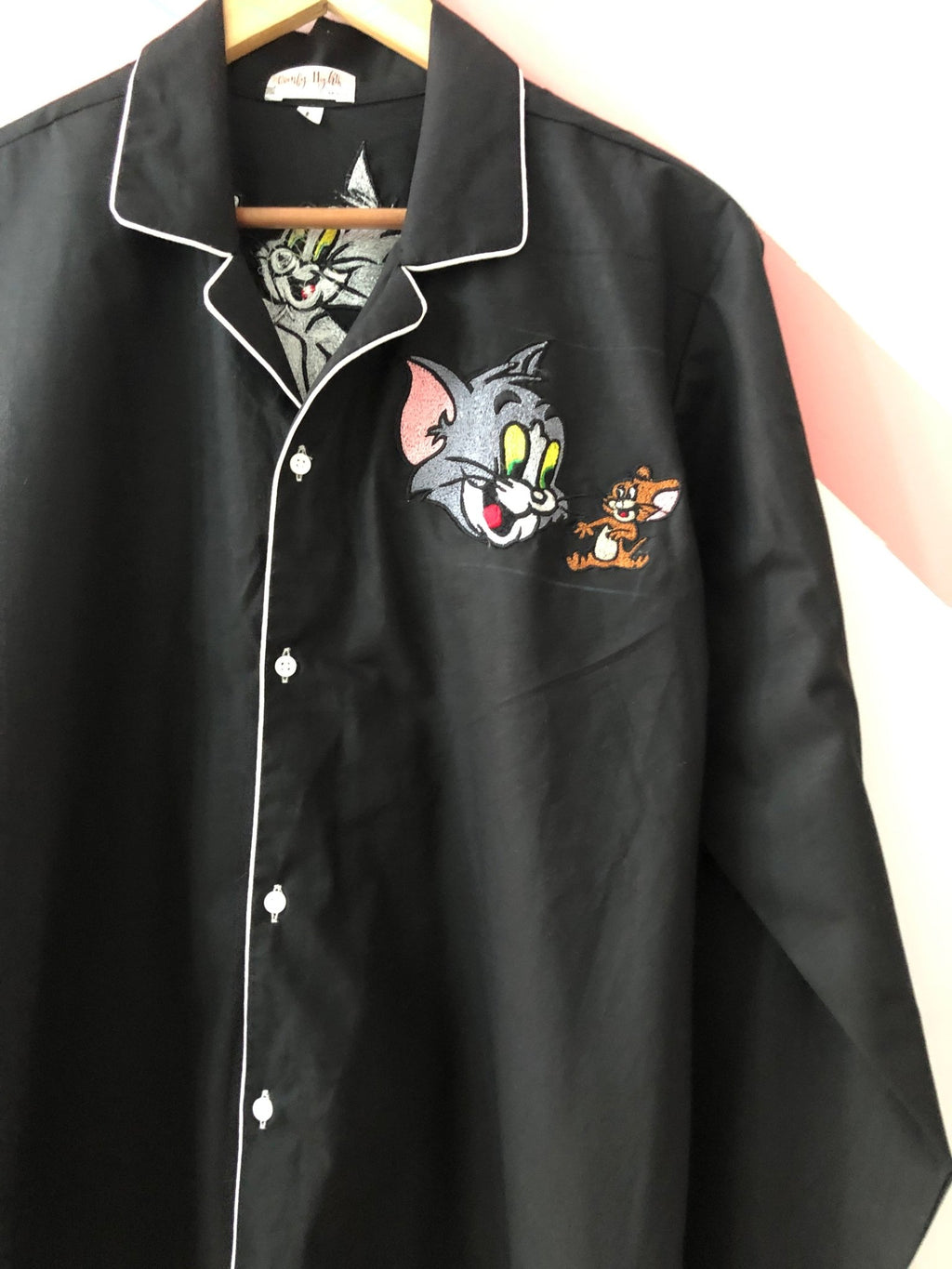 Black Tom & Jerry Couple Pj Set | Prepaid Orders Only - Comfy Nights