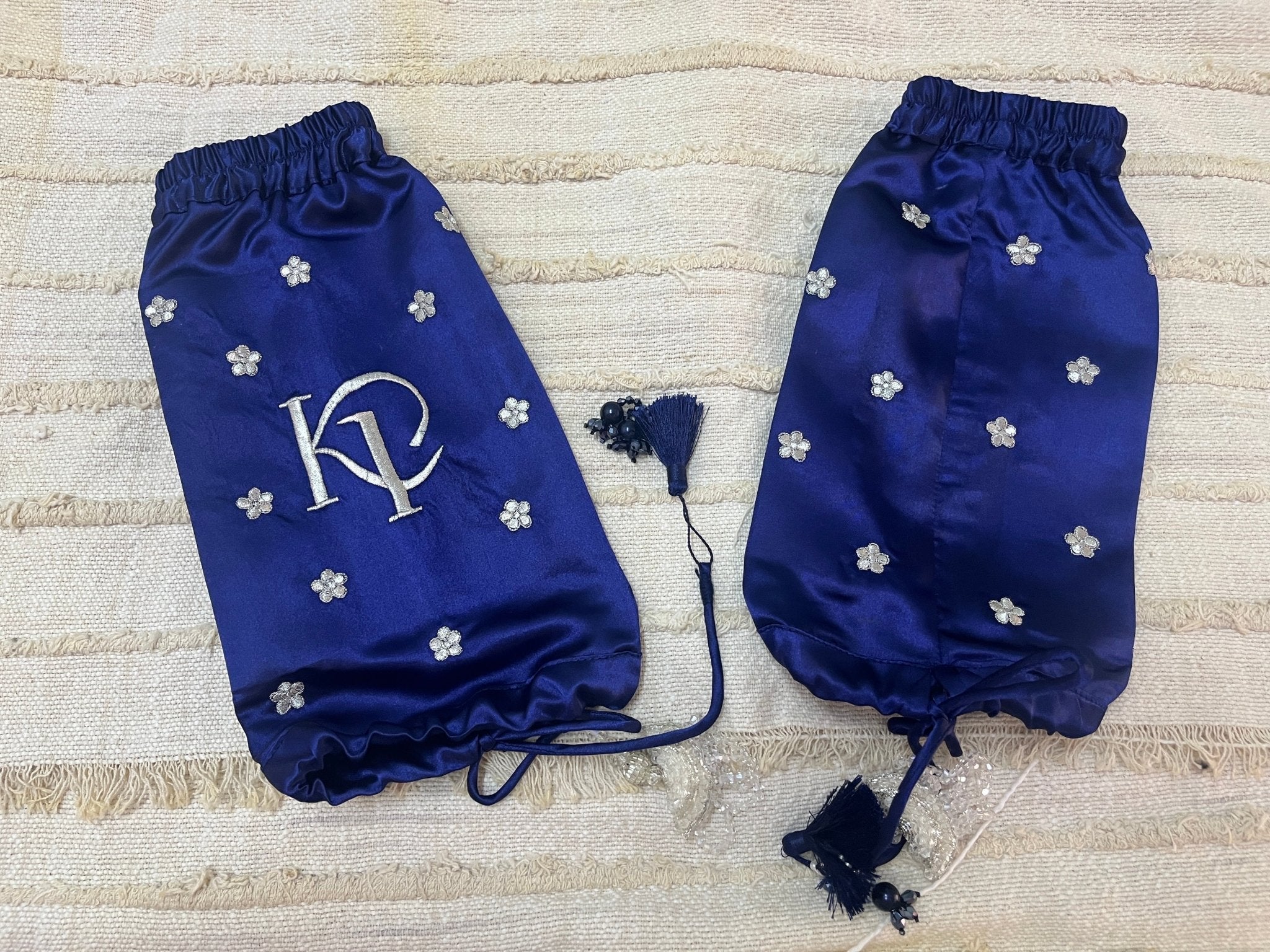 Blue Chooda Cover | Prepaid Orders Only - Comfy Nights
