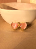 Blushing heart Earrings - Comfy Nights