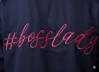Boss Lady Pj Set (BLUE) | Prepaid Orders Only - Comfy Nights
