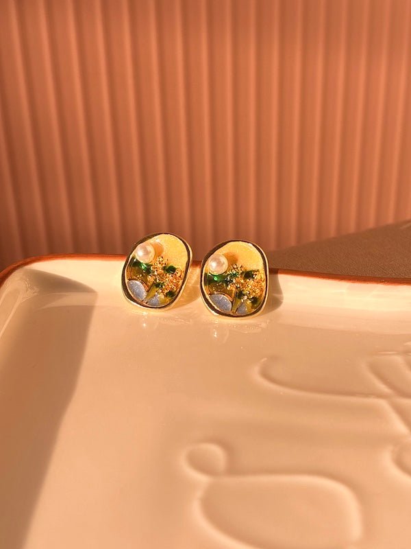 Botanical treasures Earrings - Comfy Nights