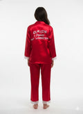 Bride I Found My Lobster Satin Pj Set | Prepaid Orders Only - Comfy Nights