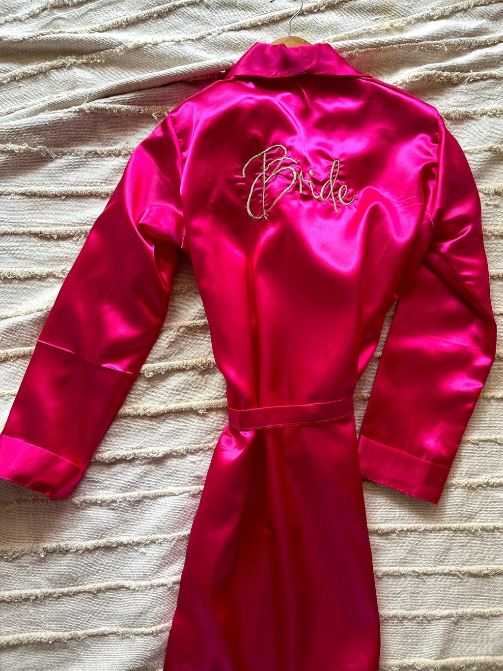 Bride's Gold thread work Robe | Prepaid Orders Only - Comfy Nights