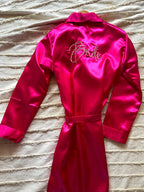 Bride's Gold thread work Robe | Prepaid Orders Only - Comfy Nights
