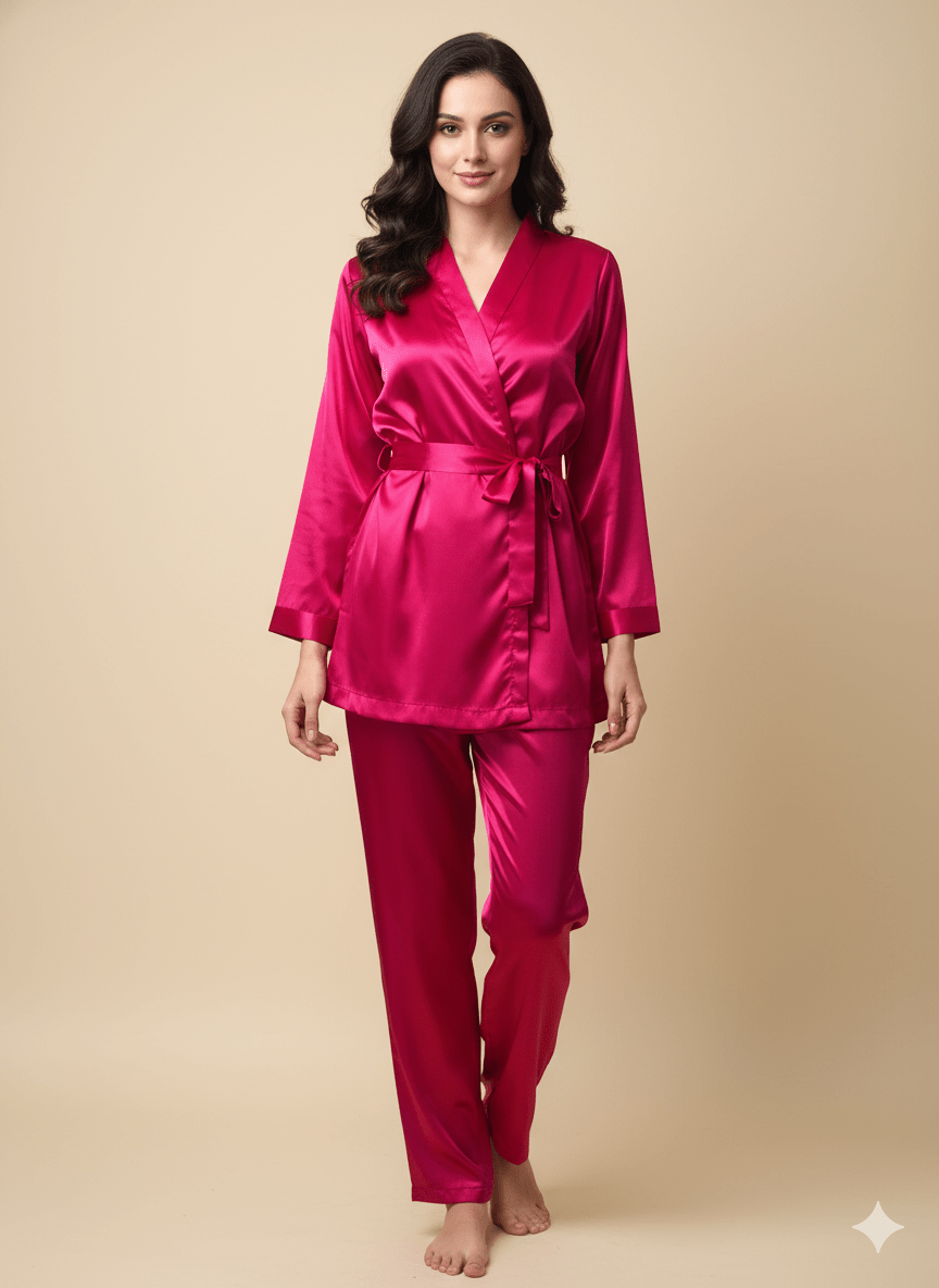 Bride's Robe+ Pj | Prepaid Orders Only - Comfy Nights