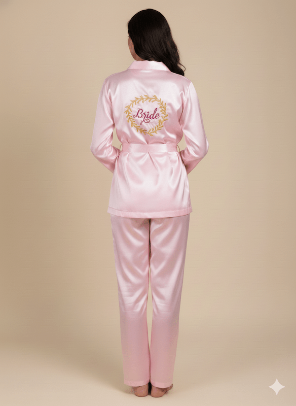 Bride's Robe+ Pj | Prepaid Orders Only - Comfy Nights