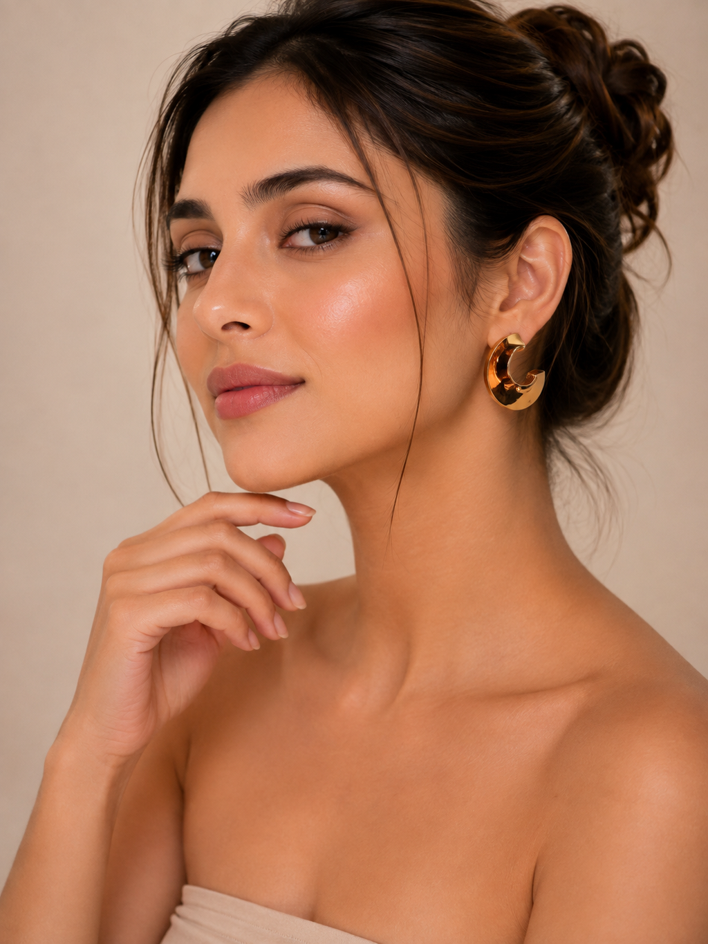 Half Moon Earrings