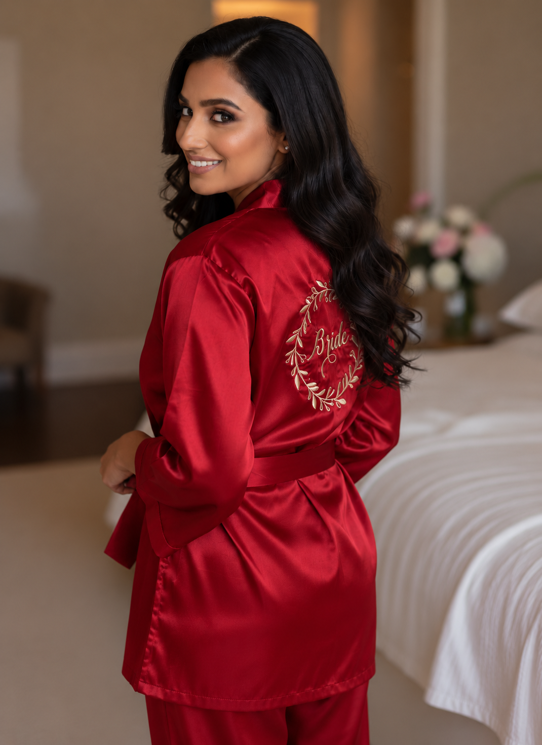 Bride's Robe+ Pj  | Prepaid Orders Only