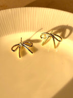 Dainty Bow Earrings - Comfy Nights