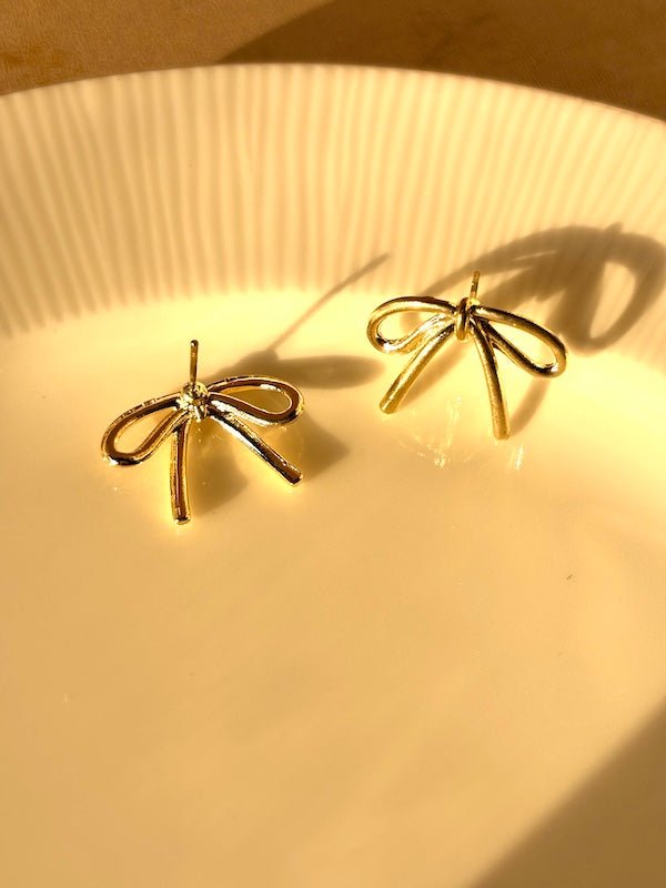 Dainty Bow Earrings - Comfy Nights