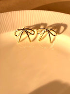Dainty Bow Earrings - Comfy Nights