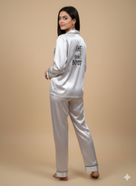 Load image into Gallery viewer, The Boss &amp; The real Boss Satin Couple Set  | Prepaid Orders Only
