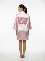 Load image into Gallery viewer, Baby Pink Personalise Robe  | Prepaid Orders Only
