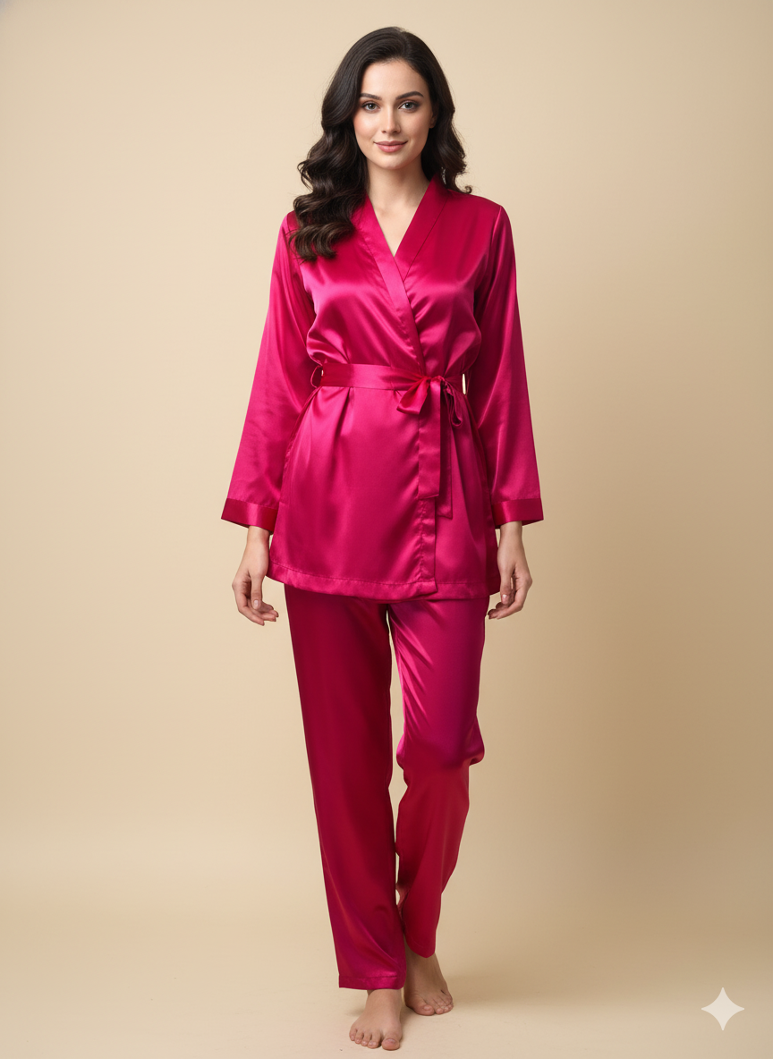 Bride's Robe+ Pj  | Prepaid Orders Only