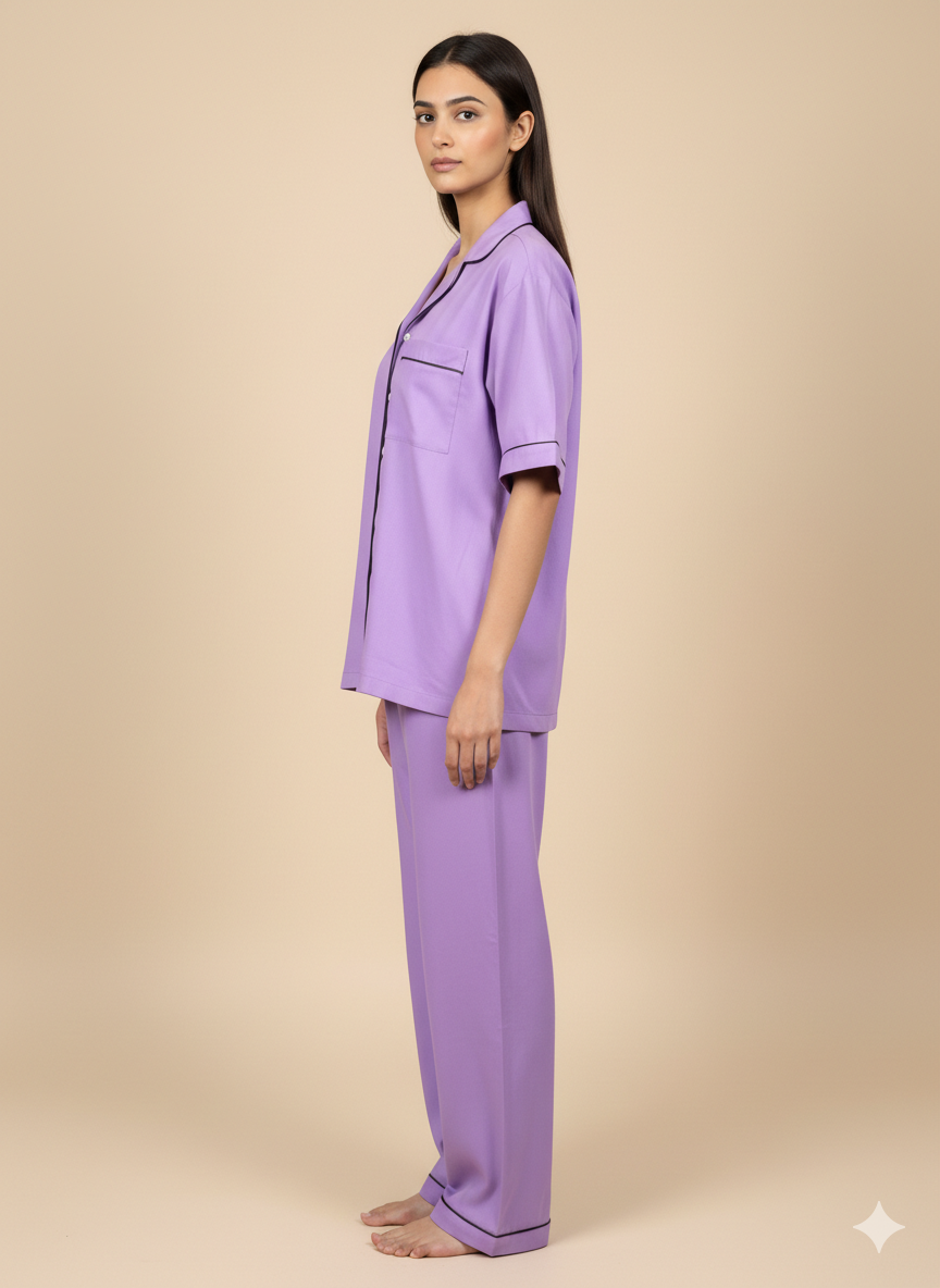 Peronalised Bridesmaid Cotton Pj Set  | Prepaid Orders Only