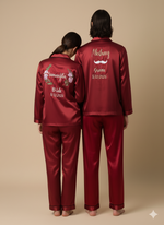 Load image into Gallery viewer, Personalised Maroon Couple Set  | Prepaid Orders Only
